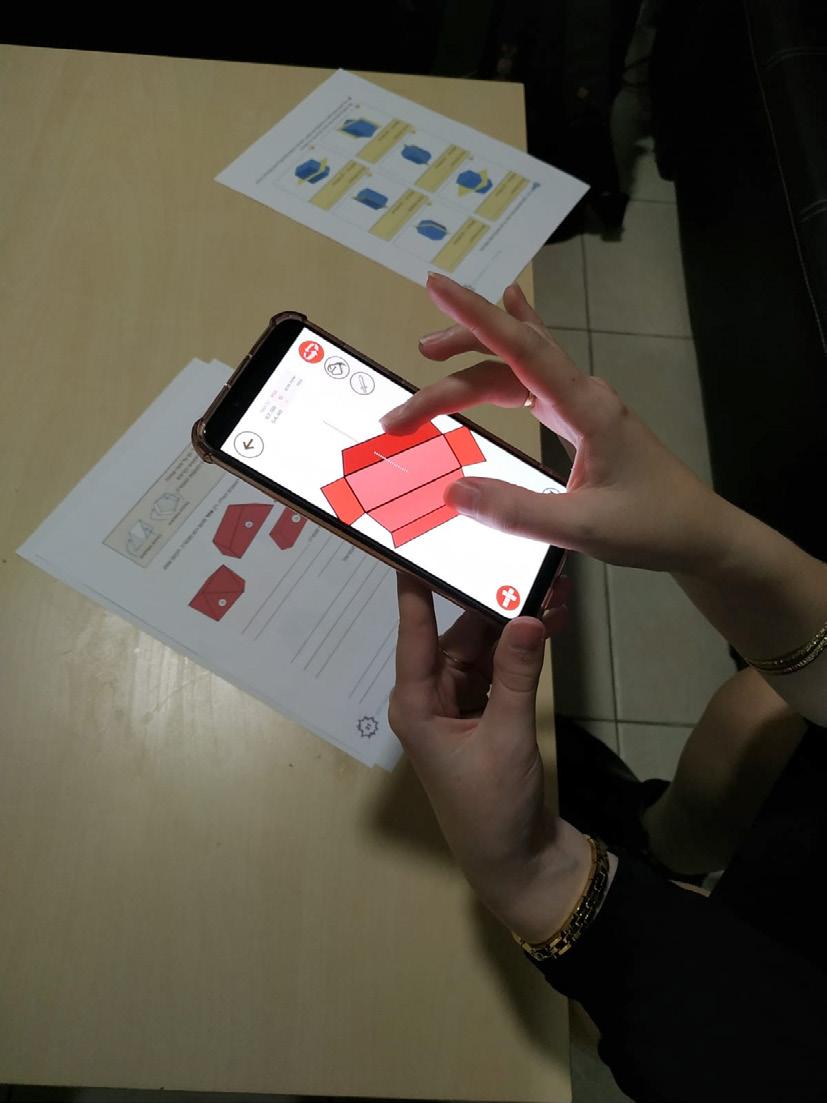 ממצאים במחקר הנוכחי לא התמקדנו באפיון השגיאות וזיהוי תפיסות ראשוניות של גופים במרחב. המטרה הייתה לתקן שגיאות במהלך יישום האפליקציה.