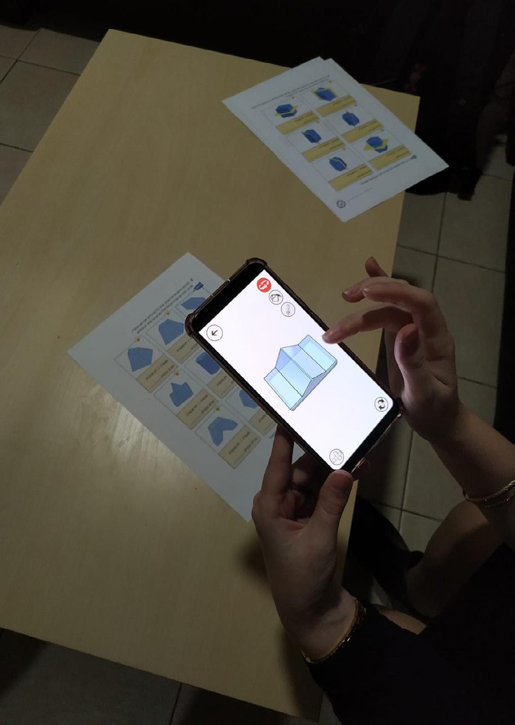 זיהוי בסיסים שיפוט על פי תכונות מצולעי המעטפת שיפוט מועדף שהתבצע כפעולה ראשונה של כל המרואיינים שיפוט מועדף משני שהתבצע לאחר שהתלמיד לא זיהה את הבסיסים, ואז החליט לנסות לזהות מעטפת כדי להבין באמצעותה
