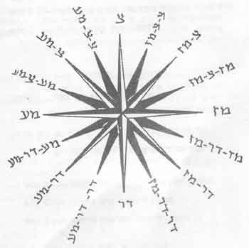Page 31 of 45 הקוטב הצפוני משמש כיוון קבוע לצורך ההתמצאות על פני כדור הארץ. כל הכיוונים נקבעים לפי התייחסותם אל הציר הצפוני הגיאוגרפי.