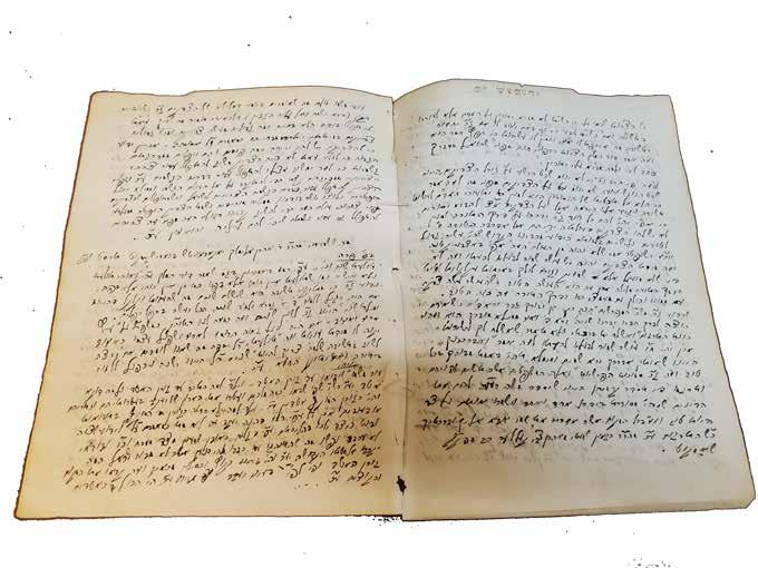 Discovery! A Long Important Introduction by the Gaon Rabbi Menachem Yosef Walk for His Book Hare ayon which has Never been Printed!