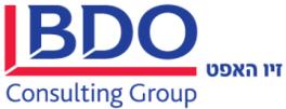 BDO Consulting Group בית אמות ביטוח דרך מנחם בגין 46-48 תל אביב-יפו 66184 טלפון: 03-6384391 פקס: 03-6382511 Website: www.bdo.co.