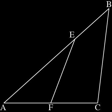 = 5 BG C ד מצא את אורך הקטע המשולש שוקיים נתון: א BC, C = CB = 8 מצא את גודל הזווית בציור שלפניך הוא שווה B =1 BC 5 C הנקודה F היא אמצע הצלע דרך