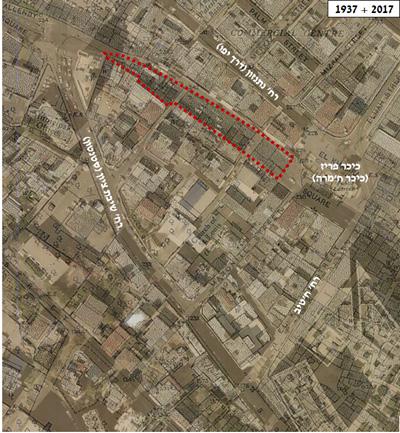 שדרות המגינים רחוב המגינים הוא דרך ראשית שמקשרת בין מזרח ומערב העיר )ראו איור 1 -א בנספחים(, ממוקם בצפון חיפה, אורכו כ- 1600 מטרים.