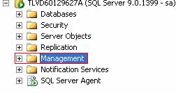 Only.'Window חלון מס' 3: בחלון ה- Studio' 'Microsoft SQL Server