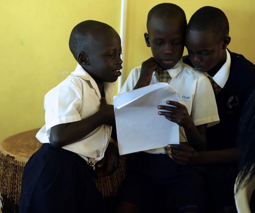 COME TRUE עיקרי הדברים פרוייקט COME TRUE מחזיר לספסל הלימודים ילדים דרום סודנים שגורשו מישראל. בשנת 2017 העניק הפרוייקט מלגות לימודים ל- 169 ילדים, מרביתם בפנימיית טריניטי בקמפלה, אוגנדה.