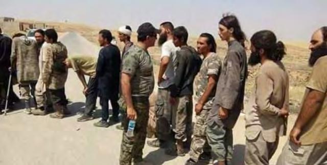 7 פעילי דאעש עצורים במוצול ) סוכנות הידיעות העיראקית, 25 בפברואר ( 2018.
