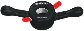 5 מ"מ Haweka Quick Plates III ערכת אביזרים להידוק הגלגל למכונת האיזון האביזרים בערכת QUICK PLATES III