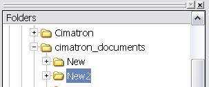 תרגיל 1 ניהול מידע וטיפול במסמכים הפעל את תוכנת CimatronE והקש על אייקון ה Documents" "Open -. להפעלת סייר המסמכים.