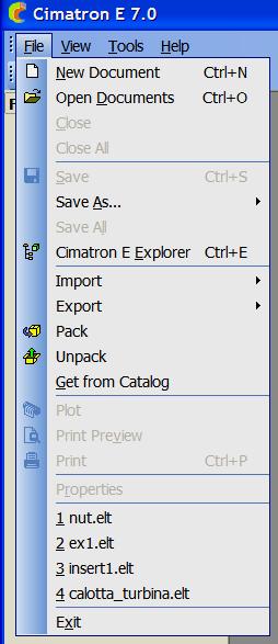 Cimatron_Documents לשם כך סמן את תיקיית Cimatron_Documents",הקש על מקש ימני בעכבר ובחר באפשרות - folder".