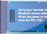 חיבור הטלפון הנייד שלך באמצעות BLUETOOTH אם ברשותך טלפון התומך ב- Bluetooth, תוכל לשייך אותו למערכת הרכב כדי להשתמש בדיבורית. תהליך השיוך (דגמים ללא מערכת ניווט) העבר מתג/כפתור ההתנעה למצב.