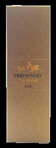 יקב טריו יקב טריו הוקם בשנת 2006 מתוך השאיפה לייצר יין ישראלי איכותי מהכרמים הטובים בישראל.