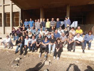 משם עלינו לרמת הגולן, לאתר השני המציין את "שביל אלי כהן", הנמצא ביציאה מחמת גדר. האתר השלישי בסיור היה אתר מיוחד הנמצא ליד מחסום הטנקים בעלייה לרמת הגולן.