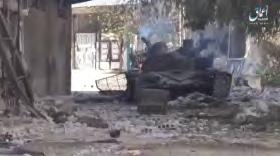 א ו ר י י נ ט( 14 מימין : פעילי דאעש בשכונת אלקדם לאחר התנגשויות מול חיילי צבא סוריה.