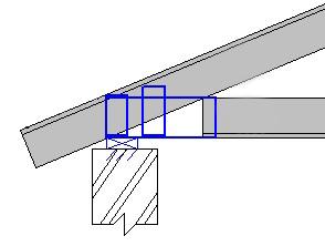 5. הקשחות יש לבצע את ההקשחות של האגדים במישור העליון, במישור התחתון ובאלכסונים כמפורט בפרק ד' סעיף 11. 6. תמיכות תמיכת קצה האגדים על גבי קיר המבנה תהיה בקצה האגד באזור המצוין.