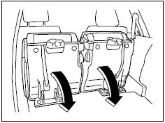 - לפני הנהיגה סוזוקי - גרנד ויטארה פרק 2 (1 יש לאחסן מטען בתא המטען כאשר המושבים האחוריים במצבם הרגיל.