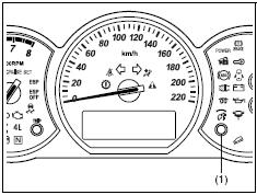 - לפני הנהיגה סוזוקי - גרנד ויטארה פרק 2 הערה: המחוג יכול לנוע מעט על פי תנאי הדרך (שיפוע או עיקול ( ותנאי הנסיעה היות והדלק נע במיכל.