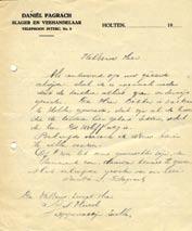 382. Archive of Letters Sent To a Jewish Community In Holland Interesting archive of letters that were sent to the Jewish community of Zwolle in Holland, and to Rabbi of the city Ha-Rav Hirsch.