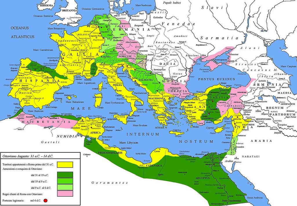 Pax Romana השלום הרומאי מלחמה ושלום בתפיסה הרומית שלום פנים, מלחמות חוץ האסון ביער הטאוטובורגי וקיבוע